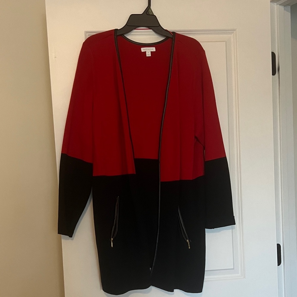 Charter Club Vibrant Red Cardigan